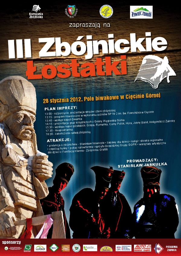 plakat III zbójnickie łostatki